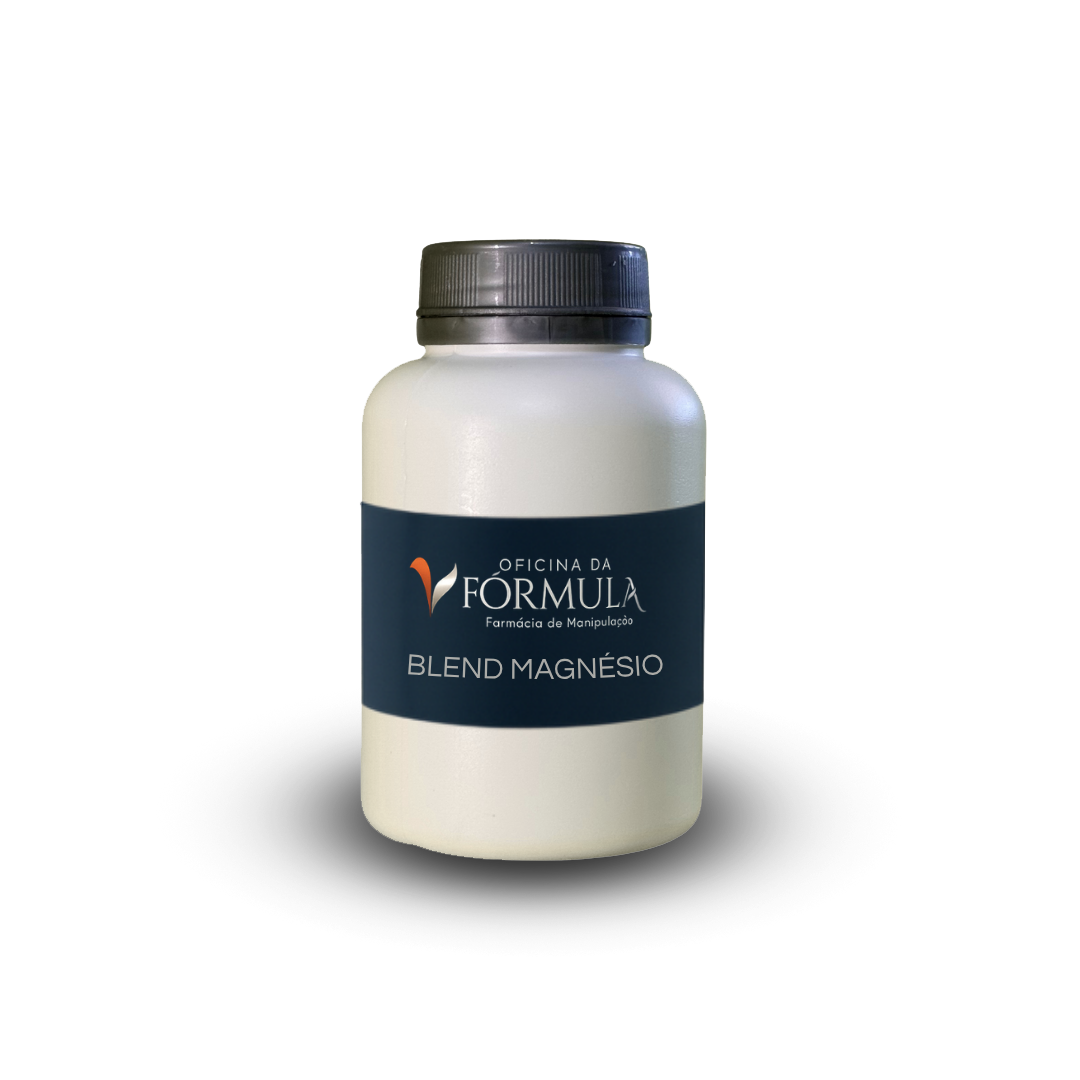Blend Magnésio (5 Magnésios) Blend Magnésio (5 Magnésios) 500mg 60 Cápsulas - Imagem 1