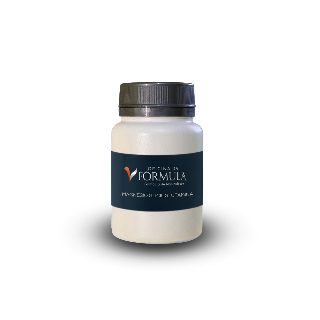 Magnésio Glicil Glutamina Magnésio Glicil Glutamina 500mg 30 Cápsulas - Imagem 1