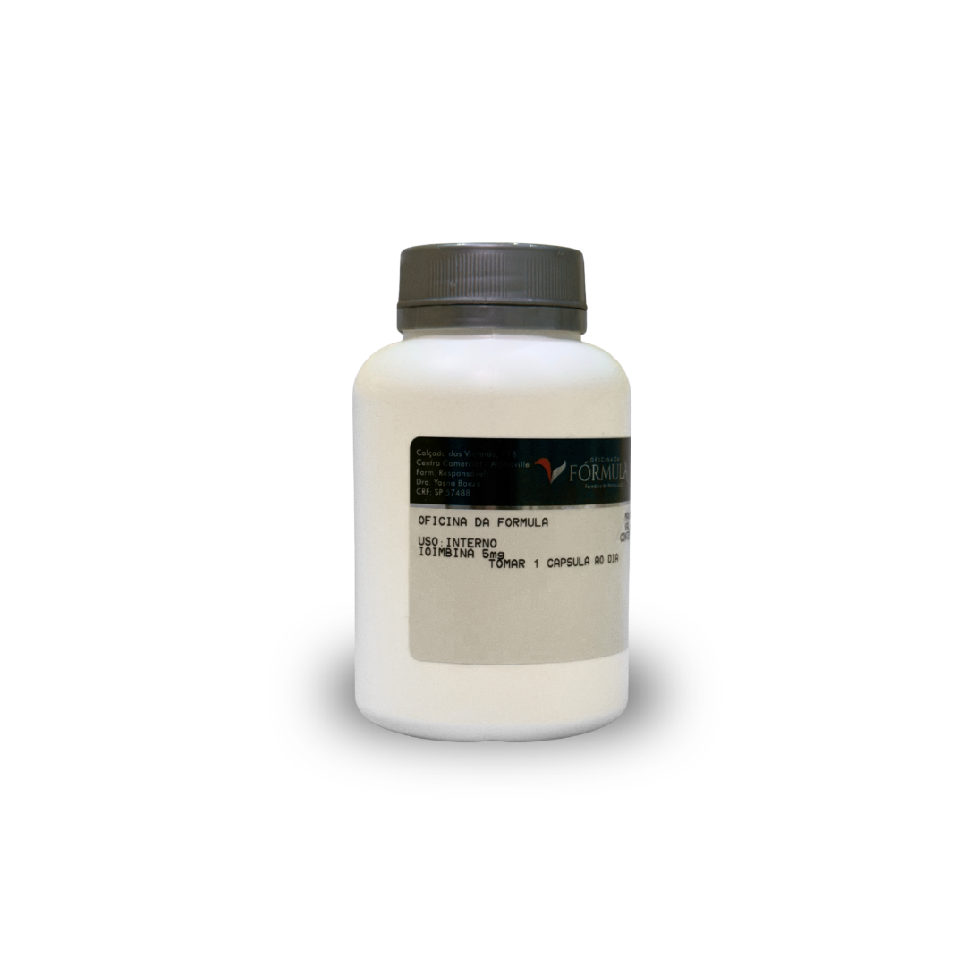 Ioimbina 5mg Ioimbina 5mg 60 Cápsulas - Imagem 1