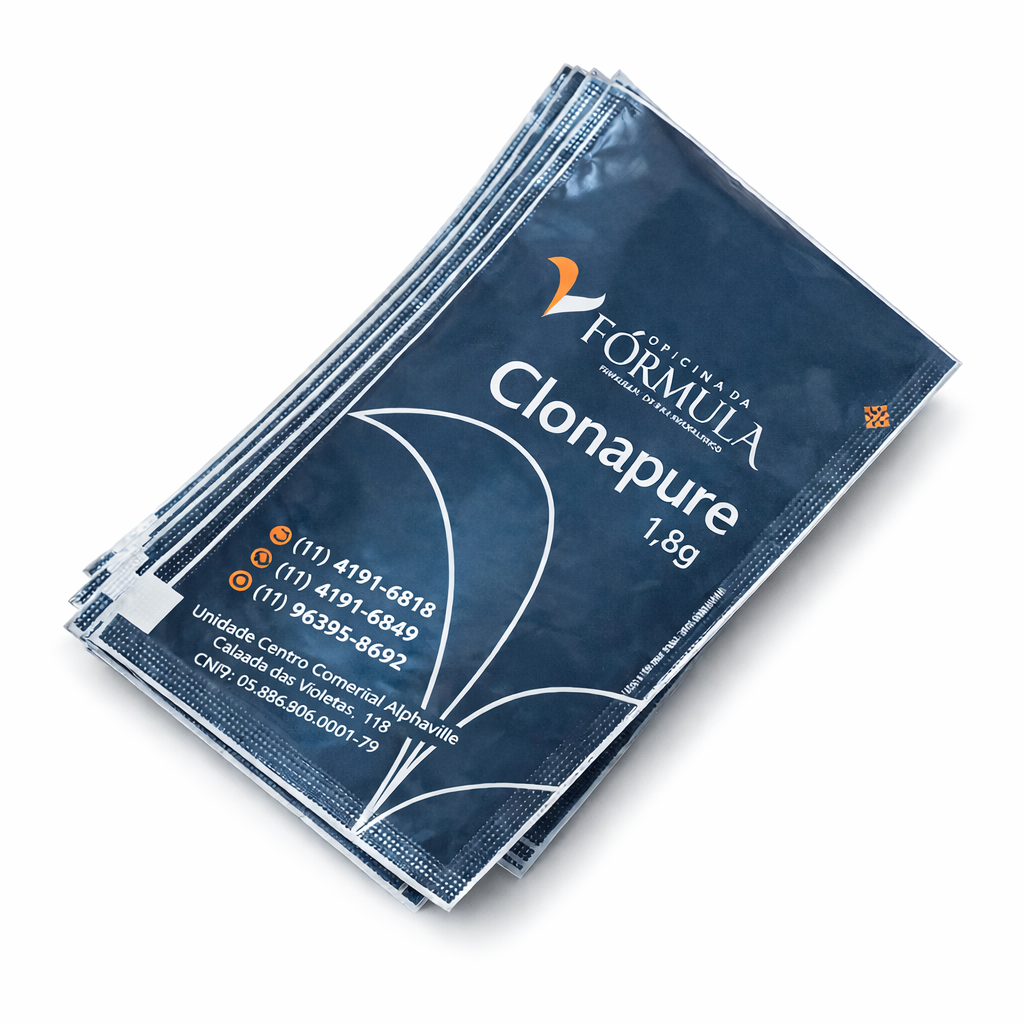 ChatGPT Image 15 de jan. de 2026, 12_51_34 Clonapure® 1,8g 30 sachês - Imagem 1